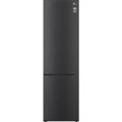 LG GBP62MCNAC NatureFRESH 60cm Free Standing Fridge Freezer Black A Rated