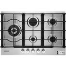 Samsung NA75J3030AS Built In 75cm 5 Burners Stainless Steel Gas Hob