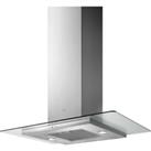 Elica TRIBE-A-ISLAND Built In 90cm Island Cooker Hood 4 Speeds Stainless Steel
