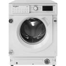 Whirlpool BIWDWG861485UK Built In Washer Dryer 8Kg 1400 rpm White D Rated