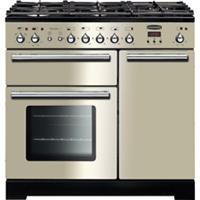 Rangemaster TOLP90DFFIV/C Toledo + 90cm Dual Fuel Range Cooker 5 Burners Ivory