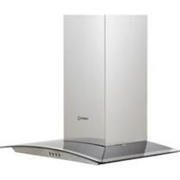 Indesit IHGC6.5LMX Built In 60cm 3 Speeds Chimney Cooker Hood Stainless Steel D