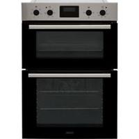 Zanussi ZKHNL3X1 Built In 59cm Electric Double Oven Black A/A