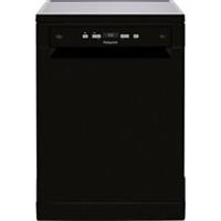 Hotpoint HFC3C26WCBUK Full Size Dishwasher Black E Rated