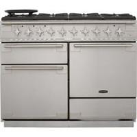 Rangemaster ELS110DFFSS Elise 109cm Dual Fuel Range Cooker 6 Burners Stainless