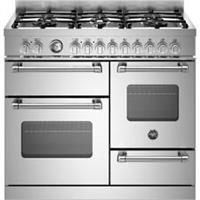 Bertazzoni MAS106L3EXC Master Series 100cm Dual Fuel Range Cooker 6 Burners
