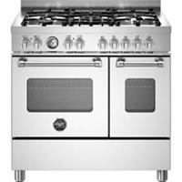 Bertazzoni MAS95C2EXC Master Series 90cm Dual Fuel Range Cooker 5 Burners