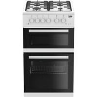 Beko KDVG593W Gas Cooker with Gas Hob 50cm Free Standing White A+ New