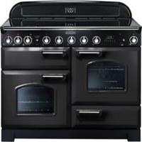 Rangemaster CDL110EICB/C Classic Deluxe 110cm Electric Range Cooker 5 Burners