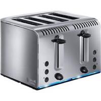 Russell Hobbs Spectrum 20750 Buckingham 4 Slice Toaster Stainless Steel