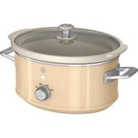 Swan SF17021CN Retro Slow Cooker 3.5 Litres 200 Watt Cream
