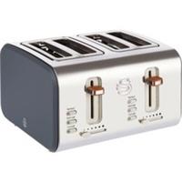 Swan ST14620GRYN Nordic 4 Slice Toaster Grey