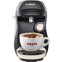 Tassimo by Bosch TAS1007GB Happy Pod Coffee Machine 1400 Watt Black / Cream