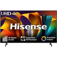 Hisense 43A6NTUK 43 Inch LED 4K Ultra HD Smart TV Bluetooth WiFi