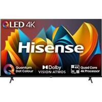 Hisense 50E7NQTUK 50 Inch LED 4K Ultra HD Smart TV Bluetooth WiFi