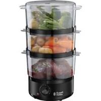 Russell Hobbs Spectrum 26530 Steamer 3 Tiers 400 Watt Black