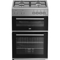 Beko FTG6201S Gas Cooker with Gas hob Hob 60cm Free Standing Silver A+ New