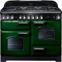 Rangemaster CDL110DFFRG/C Classic Deluxe 109cm Dual Fuel Range Cooker 5 Burners