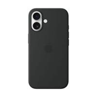 Apple Silicone Case with MagSafe For iPhone 16 Black