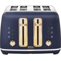 Morphy Richards 242045 Accents 4 Slice Toaster Navy