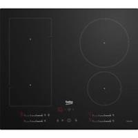 Beko HIIP64530UFT 59cm 4 Burners Induction Hob Black Glass