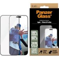 PanzerGlass Screen Protector For iPhone 16 Pro Max - Ultra-Wide Fit Transparent