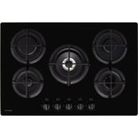 Stoves ST GTG75C Built In 75cm 5 Burners Black Gas Hob