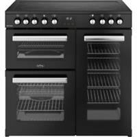 Belling 444411791 Cookcentre 90E 90cm Electric Range Cooker 5 Burners A/A Black