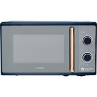 Tower T24038MNB 800 Watt 20 Litres Free Standing Microwave Midnight Blue