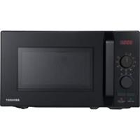 Toshiba Midea MW2-AM20PF(BK) 800 Watt 20 Litres Free Standing Microwave Black