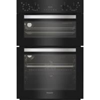 Hotpoint DIH 82G B Built In 59cm Electric Double Oven Black A/A