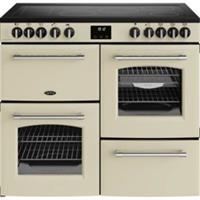 Belling 444411827 Farmhouse 100E 100cm Electric Range Cooker 5 Burners A/A