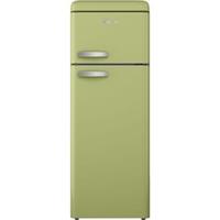 Swan SR11010GNE 70/30 Retro 54cm 70/30 Free Standing 70/30 Fridge Freezer Green
