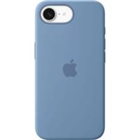 Apple Silicone Case For iPhone 16e Winter Blue