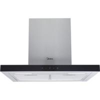 Midea MH60M21ET33SG-UK Built In 60cm 4 Speeds Chimney Cooker Hood Stainless