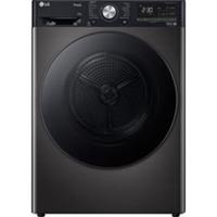 LG FDV909BN Dual Dry Heat Pump Tumble Dryer 9 Kg Platinum Black A+++ Rated