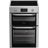 Hotpoint HDE6IDC2X 60cm Free Standing Electric Cooker Stainless Steel A