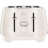 De'Longhi CTDS4003.CR Ballerina Seta 4 Slice Toaster Cream