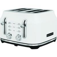Rangemaster PCG RMCL4S304WH Classic 4 Slice Toaster White