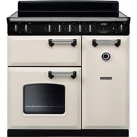 Rangemaster CL90EIPPCR/CM1 Classic 90cm Electric Range Cooker 5 Burners A Pale