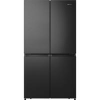 Hisense RQ758N4SAFE PureFlat 91cm Frost Free American Fridge Freezer Black /