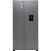 Fridgemaster MS91521FFS 91cm Frost Free American Fridge Freezer Silver F Rated