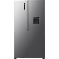 Fridgemaster MS91558DES 91cm Frost Free American Fridge Freezer Silver E Rated