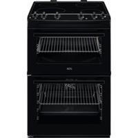 AEG CCX6501ACB 60cm Free Standing Electric Cooker with Ceramic hob Hob Black A