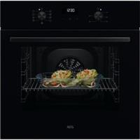 AEG OU5AB20CK SurroundCook Built In 59cm Electric Single Oven Black Gloss A