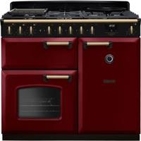 Rangemaster CLDL100DFPBOR/AB1 Classic Deluxe 100 Dual Fuel 99cm Dual Fuel Range