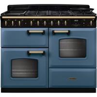 Rangemaster CLDLO110DFPSTB/AB1 Classic Deluxe 110 109cm Dual Fuel Range Cooker