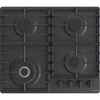 Hisense GM663BHF Built In 60cm 4 Burners Black Gas Hob