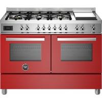 Bertazzoni PRO126G2EROT Professional Series 120cm Dual Fuel Range Cooker 6
