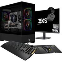 3XS AMD Ryzen 5 Gaming PC 24 Inches Desktop 1TB 16 GB RAM Black